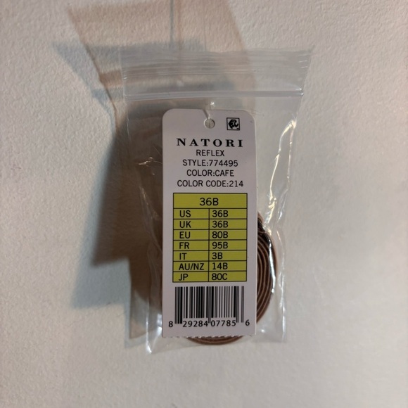 NATORI Sz 36B Bra Convertible Strapless Straps Included Padded Underwire NEW - Picture 4 of 5